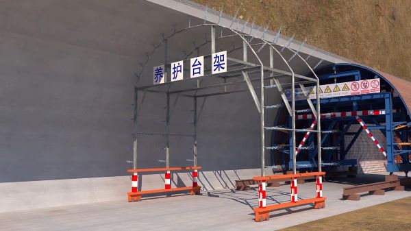 北辰区隧道施工动画制作公司 - 隧道施工工艺和施工方法 - 隧道施工汇报动画视频 - bim 工程施工动画